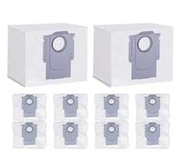 Hitopin Rechange 10PCS Sac À Poussière Jetable, Compatible T8/T8Plus/S7/S8/S8Pro Ultra/Q5+/Q7+/Q7Max+/G10S/G10S Pro/G20