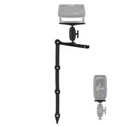 HITORHIKE Support pour détecteur de poissons de kayak avec bras transducteur pouvant contenir des appareils électroniques jusqu'à 22,9 cm Compatible avec Garmin Lowrance Humminbird (Track Mount Base