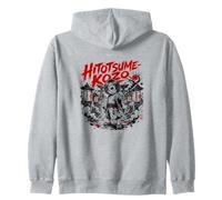Hitotsume Kozo Scène d'horreur Japonaise Yokai Urban Sweat à Capuche