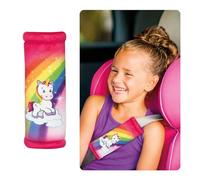 HiTS4KiDS Coussin de ceinture licorne - Confort et sécurité pour toutes les ceintures de sécurité - Empêche les frottements et les frottements - Agréable à porter - Coussinets de ceinture pour enfants