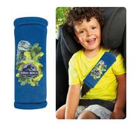 HiTS4Kids Coussinet ceinture Jurassic World - Confort & sécurité pour toutes les ceintures de sécurité - Empêche les frottements et les frottements - Agréable à porter - Coussinets de ceinture enfant