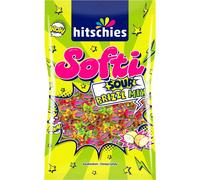 hitschies Softi Sour Brizzl Mix Bonbons à mâcher avec cœur effervescent 1000g