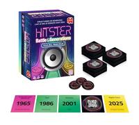 Hitster Battle of The Generations - Musical Party Jeu de Société avec Plus de 420 Chansons Au Fil des Ans, 3 Époques du Vinyle à Cassette au Streaming - Quiz Connecté par Application pour Adultes et