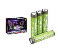 Hitster Bingo, Jeu Musical, 2-6 Joueurs, DE, 16+, & Piles AAA Rechargeables Amazon Basics 4 pcs, 850mAh