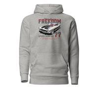 Hitting The Road Freedom Speed Junkies 77 Classic Cars Sweat à capuche unisexe pour adulte, Anthracite, L