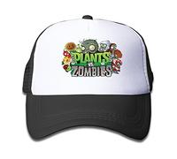 Hittings Kids Adjustable Plants Vs Zombie Baseball Cap One Size Black