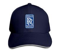 Hittings Rolls Royce Sandwich Baseball Caps for Unisex Adjustable Navy
