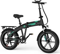 HITWAY 20 * 4,0” Vélo électrique, 48V 10,4Ah Batterie jusqu'à 50-100KM, 250W Moteur Fat Tire E Bike, VAE Pedelec Pliable avec 7 Vitesses pour Les Adultes