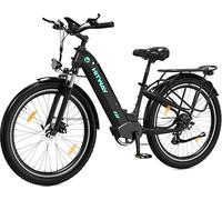 HITWAY 26X3.0 Vélo Électrique 250W City Cruiser E Bike 48V 18AH Batterie Amovible Max Range 55-80KM Electric Bike 7 Vitesse Vélo Électrique de Banlieue pour Adultes
