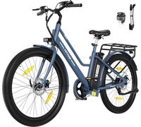 HITWAY 27,5 Pouces Vélo électrique 36V 13Ah Batterie, VTT Electrique Adulte Homme avec écran LCD, 25km/h avec Moteur 250w, autonomie jusqu'à 50-100km,APP