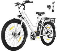 HITWAY 27,5 Pouces Vélo électrique 36V 13Ah Batterie, VTT Electrique Adulte Homme avec écran LCD, 25km/h avec Moteur 250w, autonomie jusqu'à 50-100km,APP