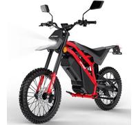 HITWAY HT500 Moto Tout-Terrain Électrique 4000W Puissance de Pointe, Batterie Lithium 60V 27Ah, Vitesse Max. 45 km/h, Autonomie 45-60 km, Freins Hydrauliques, Homologuée EEC avec COC