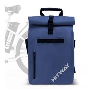 HITWAY Sacoche Polyvalent de Vélo 29L - Bleu - Sac de vélo Étanche pour Vélo Roue Arrière