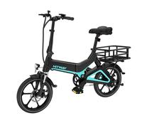 Hitway vélo électrique 16pc noir+panier