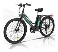 HITWAY Vélo électrique 26 Noir Moteur 250W,E-Bike avec Batterie au Lithium Amovible 36V 8,4Ah Ebike,pompe à vélo gratuite Noir