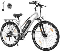 HITWAY Vélo Électrique, 28" Vélos à Assistance Électrique, Ville E-Bike avec Batterie Amovible 36V 12Ah, Moteur 250W, 7 Vitesses, E-Bike Urbain pour Adulte Homme Femme Autonomie jusqu'à 35-90km