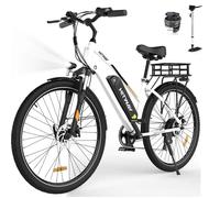 Vélo électrique hitway blanc