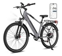 HITWAY Vélo Électrique 29"" VAE-Batterie 36V/12.8Ah-Moteur 250W - 7 Vitesses - VTT Vélo de Montagne - E-BIKE Gris