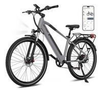 HITWAY Vélo Électrique 29"" VAE-Batterie 36V/12.8Ah-Moteur 250W - 7 Vitesses - VTT Vélo de Montagne - E-BIKE Gris