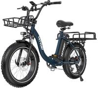 HITWAY Vélo électrique Adulte 20", Batterie 48V 27Ah, capteur de Couple