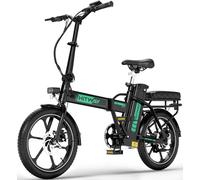 HITWAY Vélo Électrique Pliable 16", 36V 13Ah Batterie Amovible E-Bike,pedelec