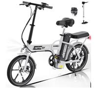 Vélo électrique Hitway Vélo Electrique pliant - BK5 - Pneu 16 pouces - Blanc