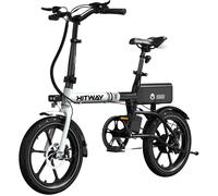 HITWAY Vélo électrique Pliable 16” E-Bike Moteur 250W avec Batterie Amovible 36V 9,0Ah, Autonomie 35-70KM