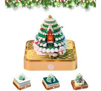 HIULLEN Bloc-notes 3D, calendrier 3D, arrachable 2026, arbre de Noël créatif, calendrier de table, bloc-notes, sculpture en papier, décoration de bureau, cadeau de Noël