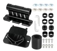 HIULLEN Support de fourche de vélo avec support de roue arrière, support de fourche de vélo en alliage d'aluminium pour diamètre de 5/12/15 x 100 mm, 15 x 110 mm, pour voiture, camion