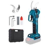 HIUYRFS Sécateur professionnel sans fil - 40 mm - 800 W - Moteur sans balais - Avec compteur de coupe LED - Compatible avec batteries Makita 18 V (sans batterie)