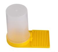 Hive Bee Feeder Boîte à eau - Tapis d'atterrissage anti-noyade pour l'hydratation des pollinisateurs - Outil de jardin extérieur 15 cm