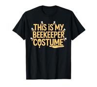 Hive Bees Honeybee This is My Beekeeper Costume Halloween T-Shirt