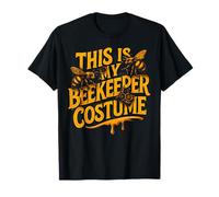 Hive Bees Honeybee This is My Beekeeper Costume Halloween T-Shirt