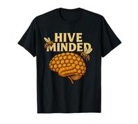 Hive Minded, Apiary, Beekeeper, Bees, Honey, Apiarist, Earth T-Shirt
