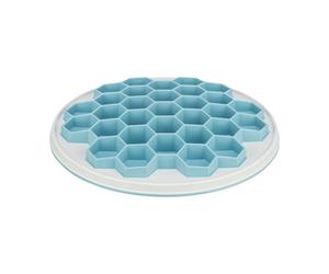 Hive tavoletta slow feeding in plastica trp tpe, diametro 30cm grigio/blu Trixie
