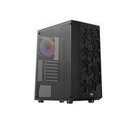 Aerocool Boîtier PC Hive V3 RGB Moyen Tour Panneau Vitré Noir