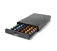 HiveNets Nespresso Porte Capsule de Café Pod Support de Tiroir de Rangement en Métal pour 60 Pcs