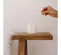 Hiver - bougie artisanale