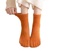 Hiver chaud avec bout divisé - épais en peluche à pointe fendue, confort sportif isolant multifonctionnel | Accessoire de chaussure anti-froid pratique pour la course sportive en