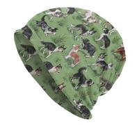 Hiver Chaud Chapeau Unisexe Kawaii Border Collie Chien Bonnet Chapeau Tricot Chapeau Hommes Femmes Hip Hop Unisexe Animal de Compagnie Hiver Chaud Bonnets Cap Cadeau