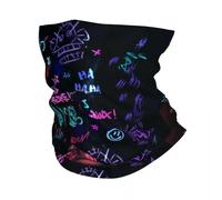 Hiver Chaud Extérieur, Personnalisé Singe Graffiti Bandana Cou Guêtre Camping Hommes Femmes Wrap Écharpe Ligue Bataille Jeu Légendes Arcane Bandeau Plus Chaud