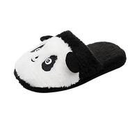 Hiver Chaud Maison Pantoufles Panda Doux antidérapant Polaire Peluche Maison sur Chaussures intérieur extérieur Chaussures Sandale Cuir Chausson Chaussette Enfant