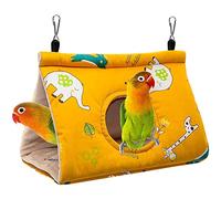 Hiver Chaud Perroquet Hamac, Nid D'oiseau Chaud Doux, Hamac en Peluche Suspendu, Cage Tente pour Perruche, Hiver Chaud Cage Perroquet, pour Cacatoès Gris, Perroquets de Taille Moyenne Et Grande