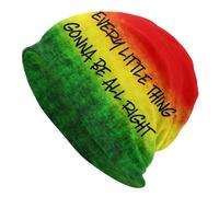 Hiver Chaud personnalisé Chaque Petite Chose va être Tout Droit Bonnet Chapeau Chapeau Tricot Chapeaux Hommes Femmes Hip Hop Unisexe Jamaïque Drapeau Hiver Chaud Bonnets Cap