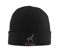 Hiver Chaud sans Bord Capuchon d’urinoir, Unisexe Tricot Bonnet Lames Coureurs 2049 Origami Licorne Katakana Accessoires Chaud tricoté Casquettes Bonnet Bonnet Tricot Chapeau