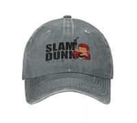Hiver Coton Chaud, Slam Dunk Sakuragi Unisexe Casquettes de Baseball Basket-Ball en Détresse Délavé Chapeaux Casquette Rétro Extérieur Réglable Snapback Chapeau