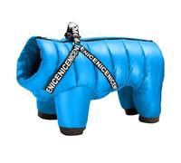 Hiver Épais Chaud Extérieur Imperméable Veste De Chien Réfléchissant,Bleu,16
