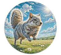 Hiver Hamster Blanc Puzzle 1000 Pièces Adultes Et Enfants Dès 14 Ans Thème Animal Puzzle De Qualité Supérieure Jeu Éducatif Challenge Toy Détente Collection 1000pcs (67.5x67.5cm)