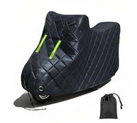 Hiver Housse de Moto pour Honda GL 1500 Valkyrie Anti-Neige Bâches pour Moto pour Extérieur Haute Résistance Housse Anti-Grêle Imperméable Protection Soleil, Pluie, Neige et Poussière