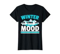 Hiver Humeur Neige Neige Climat Glacé Saison froide T-Shirt